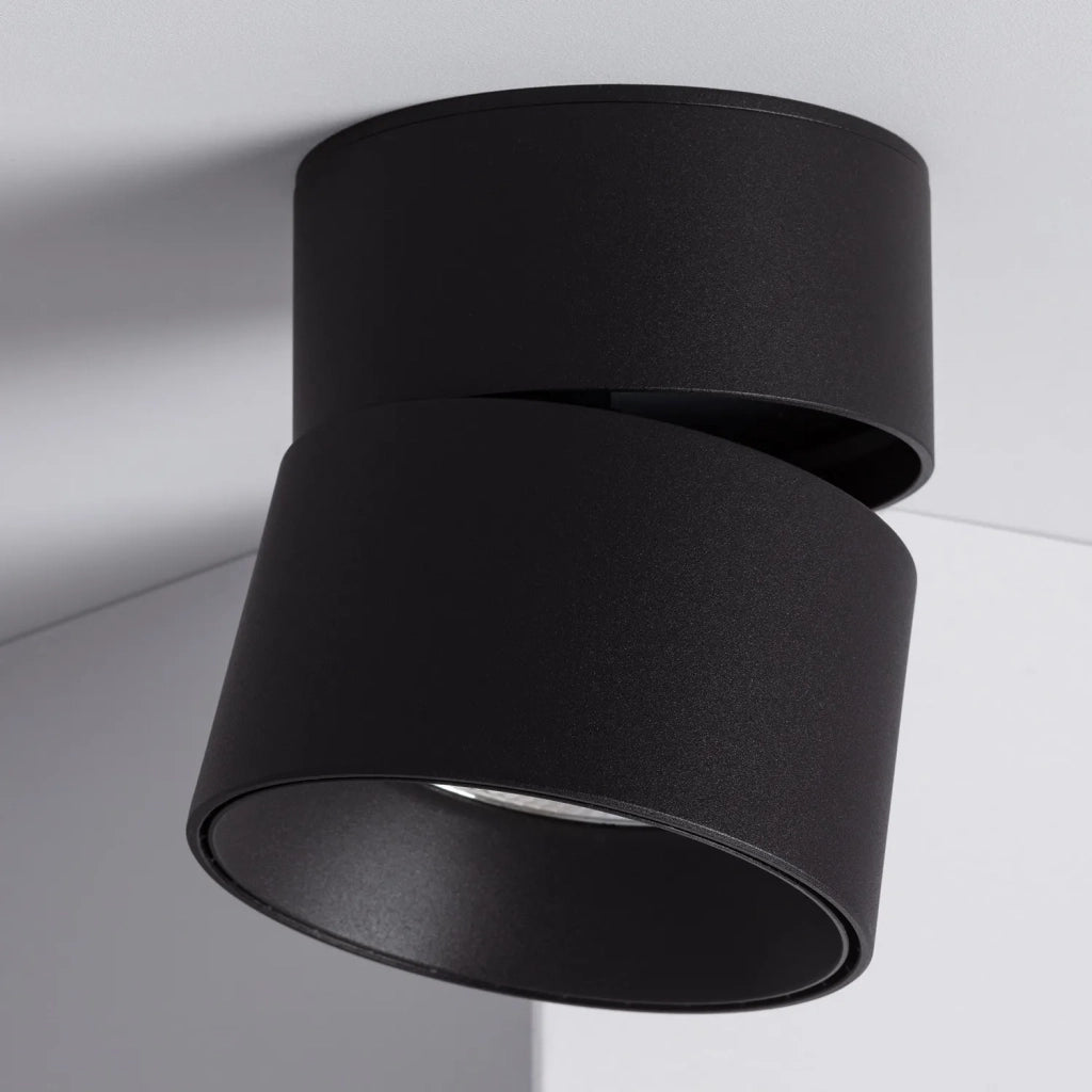 Faretto LED 30W orientabile nero 2700-3200K Abruzzo Romeo