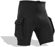 Shorts da Bagnanti in Neoprene 3 mm - Corti - Tasca Doppia - Respira e Comodo - Disegno Ergonomico