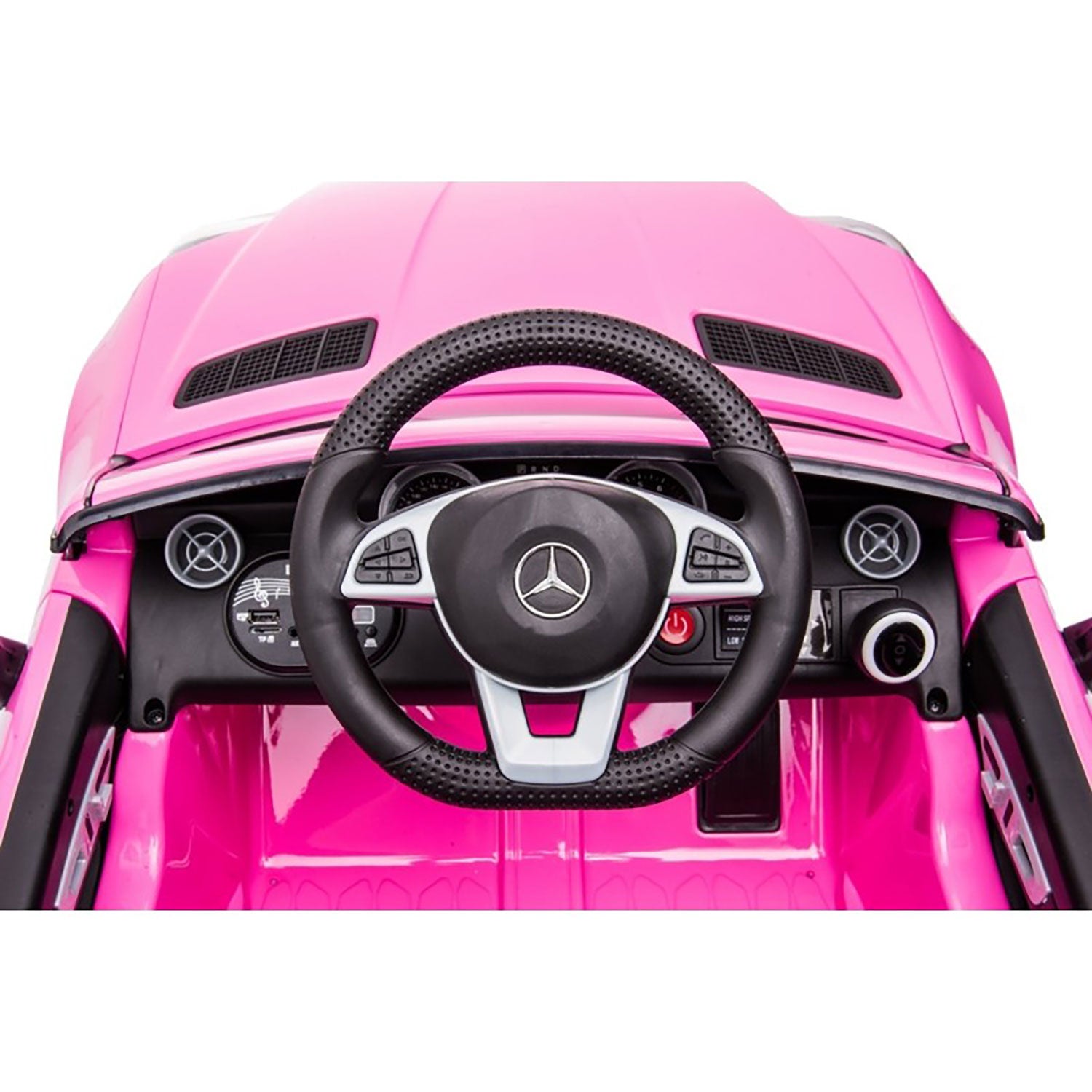 Macchina Elettrica per Bambini Licenza Ufficiale Mercedes SLC 300 "Final Edition" 10,8V 3,1Ah Rosa