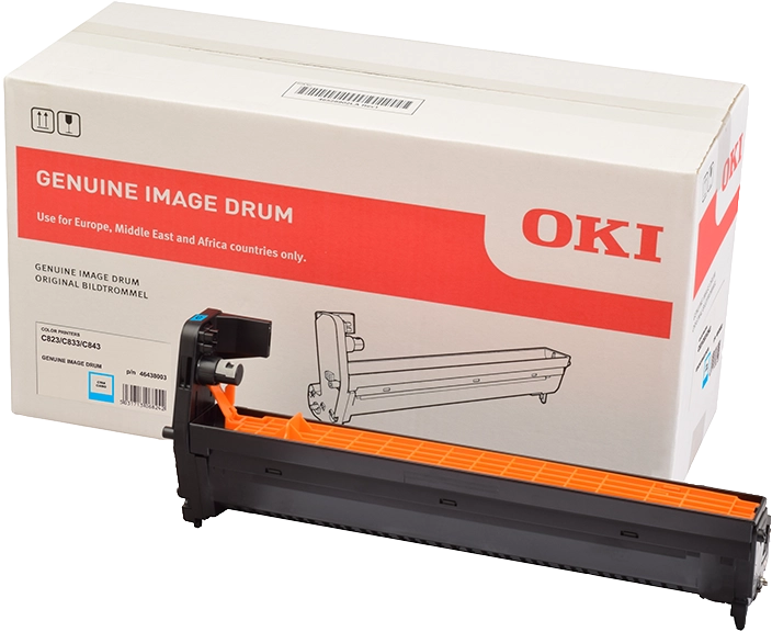 ORIGINAL OKI Tamburo ciano 46438003 C833/843 ~30000 Seiten