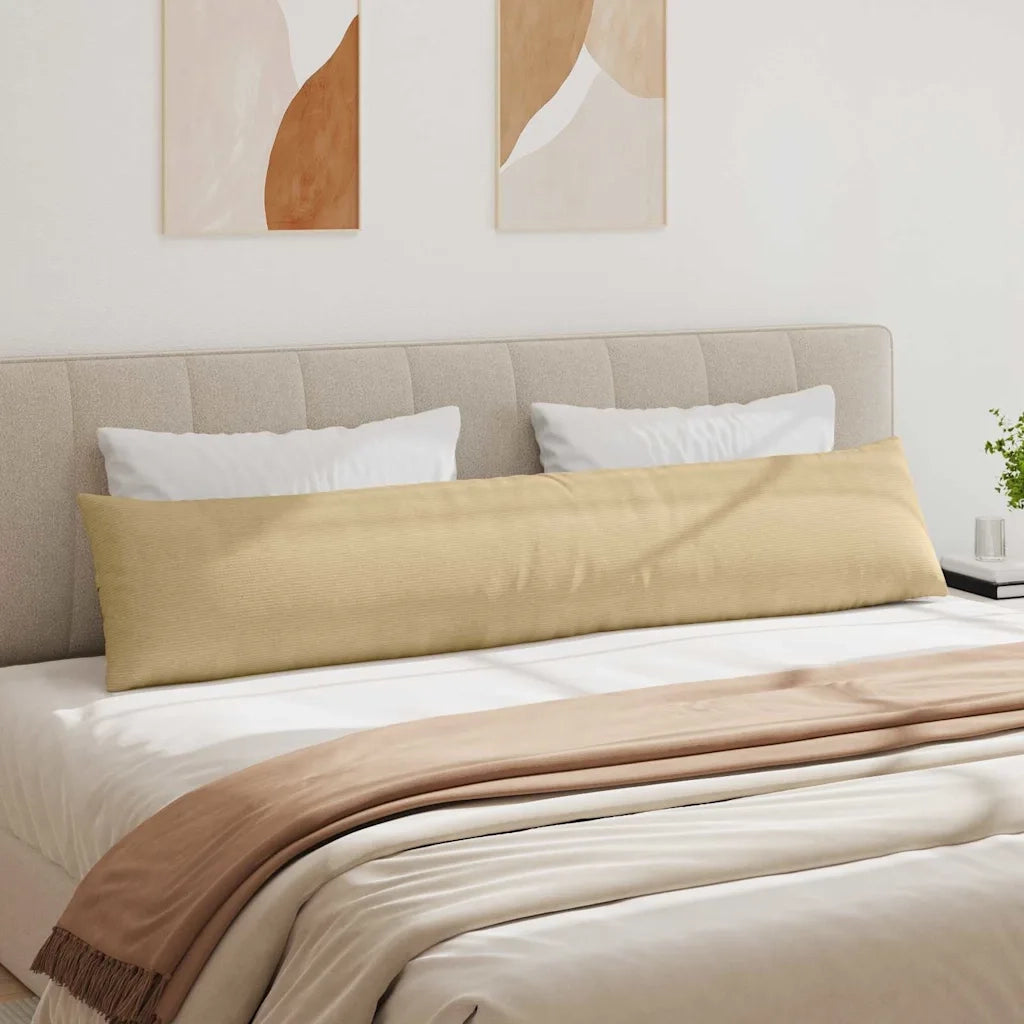 Cuscini da Divano 2 pz | Cuscini per sedie Grigio Verde 200 x 40 cm