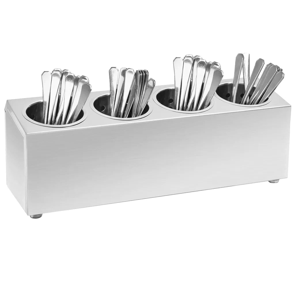 Portaposate con 4 Inserti Rettangolare in Acciaio Inox CFW4396420