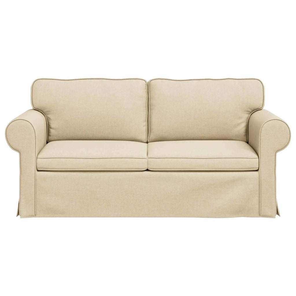 Divano Crema 175 x 82 x 80 cm Tessuto 42024311