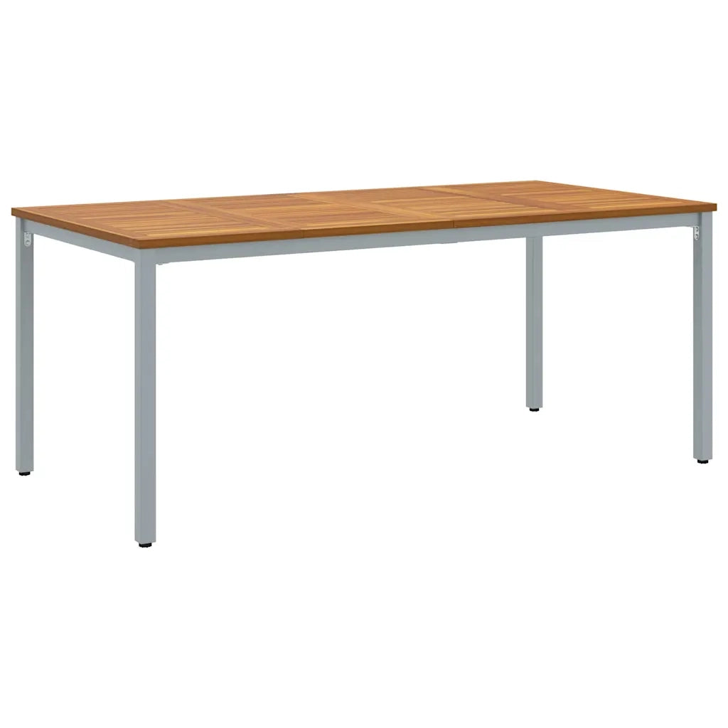 Set da Pranzo per Giardino 5 pcs Grigio 3284409