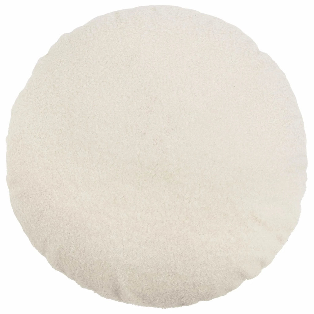 Federa 2 pcs HEERLEN Crema Ø 40 cm Bouclé 922295