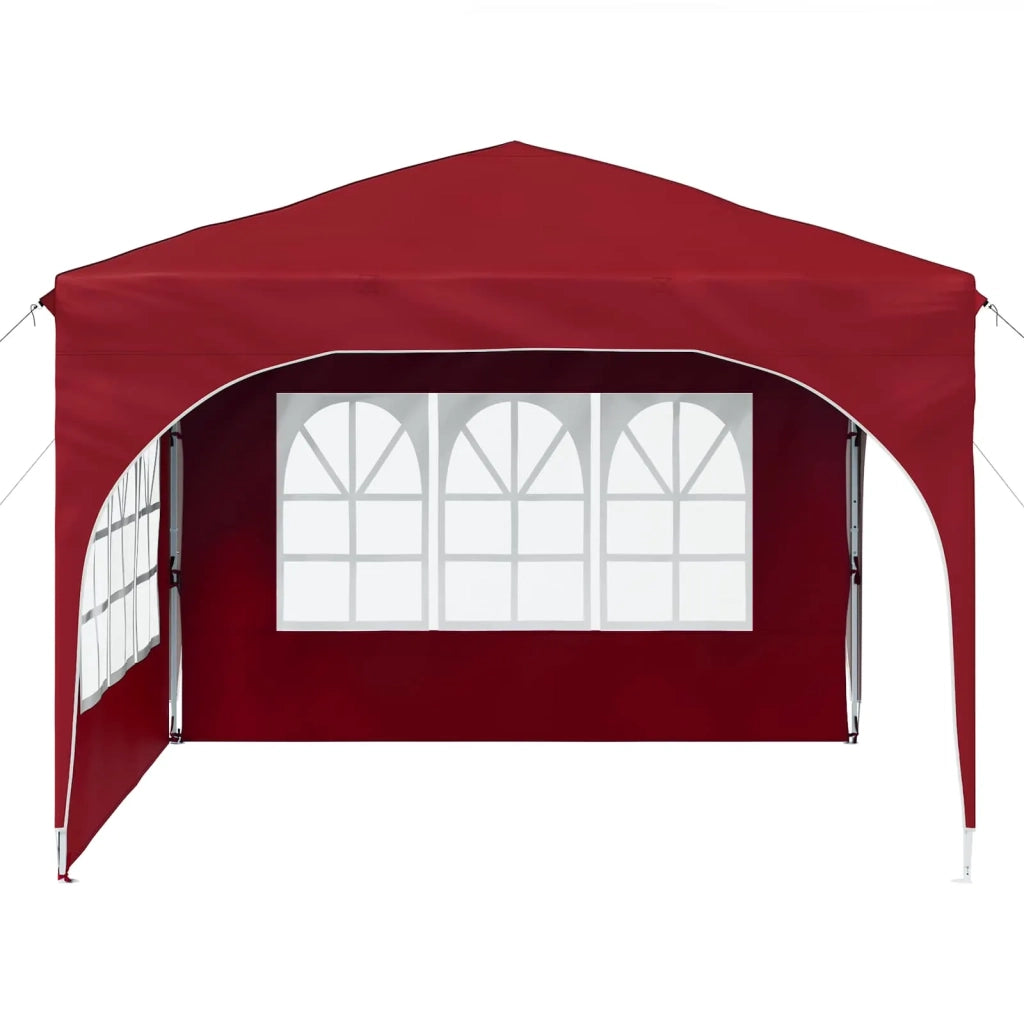 Tenda per feste a pop-up 290 x 290 x 245 cm Borgogna 42019862