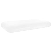 Cuscino da Letto Bianco 74 x 39 x 13 cm Schiuma Memory CFW4442277