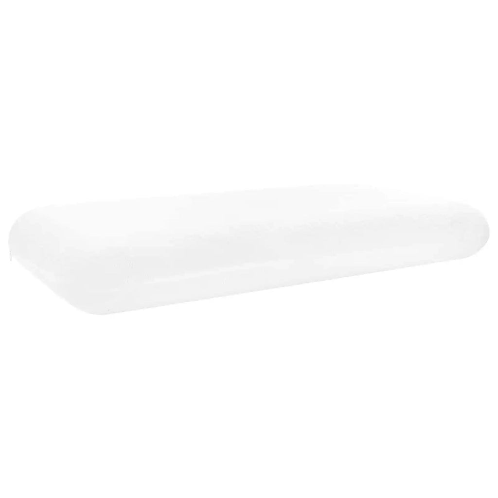 Cuscino da Letto Bianco 74 x 39 x 13 cm Schiuma Memory CFW4442277