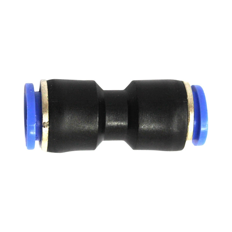 Connettore rapido dritto in plastica per tubo da 12 mm