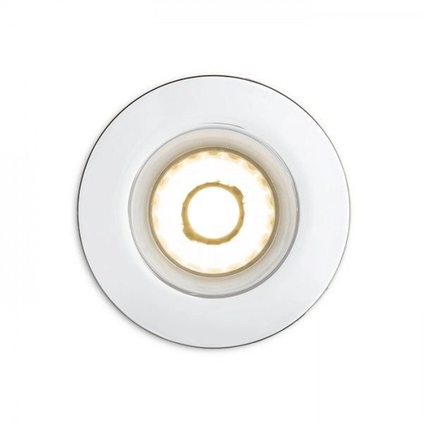 Plafoniera RINO copertura decorativa cromo