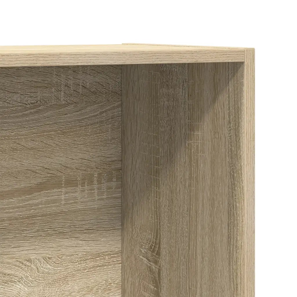 Libreria/Credenza Quercia di Sonoma 66x30x130 cm in Truciolato   cod mxl 9431