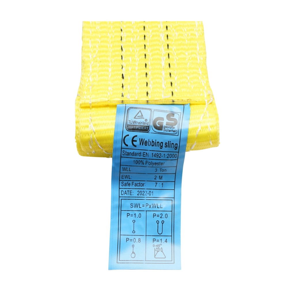 Cinghia di sollevamento 2mx75mm 3T