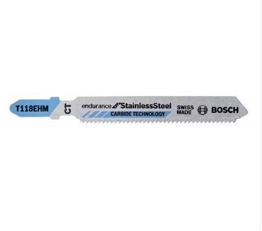 CONFEZIONE 3 LAME BOSCH X INOX STAINLESSSTEEL 83MM T118EHM - 2608630665