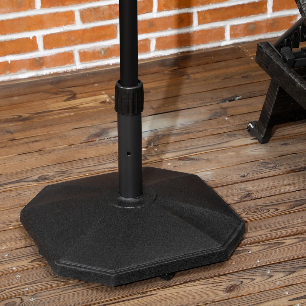 Portaombrelli in Cemento ¨C Zephmum ¨C Nero 45.5x45.5x33 cm