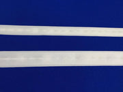 Fettuccia Per Tende A Pacchetto Steccato Nastro Bianco Da Cucire Vendita al Metro lineare  (Bianco mm 18 FET 015)