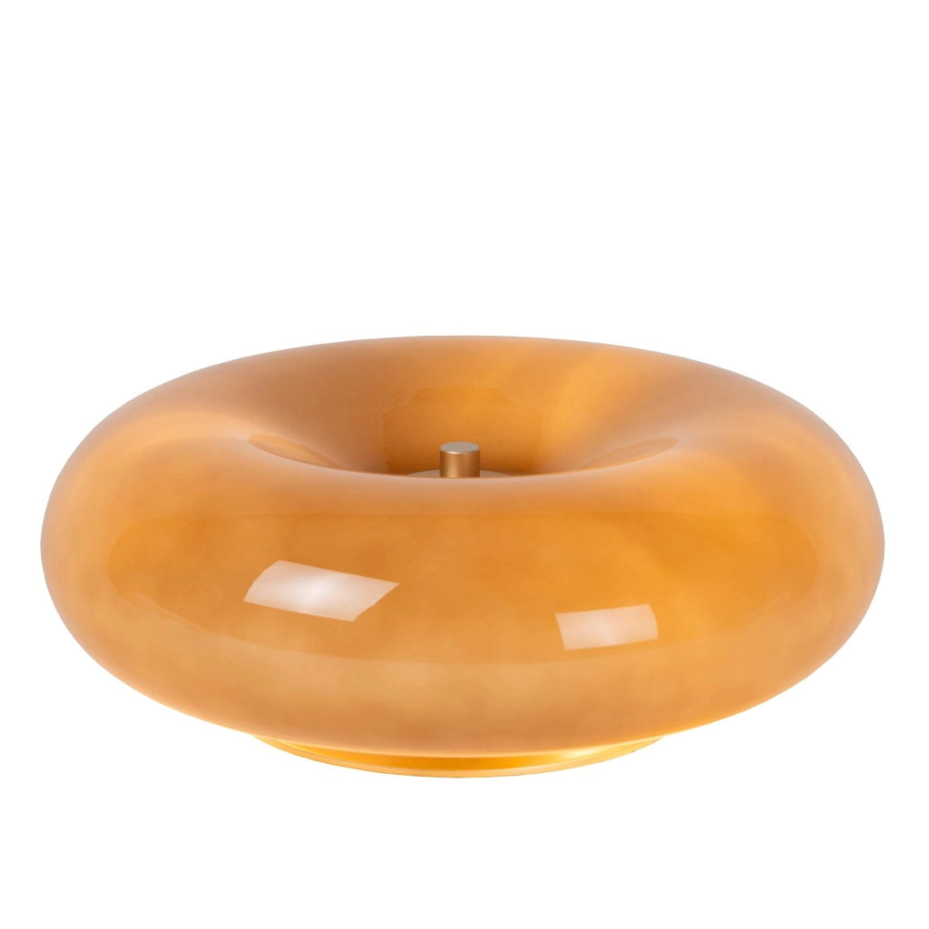 Lampada da tavolo retro SENTINO 3xG9 oro vetro Lucide
