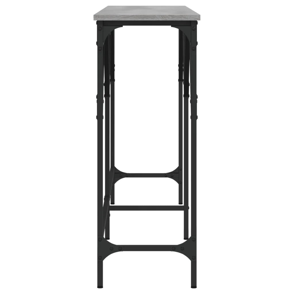 Tavolo Consolle | Tavolo d'Ingresso Grigio Sonoma 180x29x75 cm in Legno Multistrato