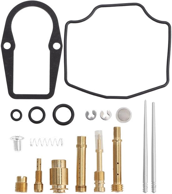Kit di Riparazione Carburatore - Sostituzione per XT 600E/XT 600K - 18 Pezzi - Gomma/Metallo - Alta Qualità - Sostituzione Diretta