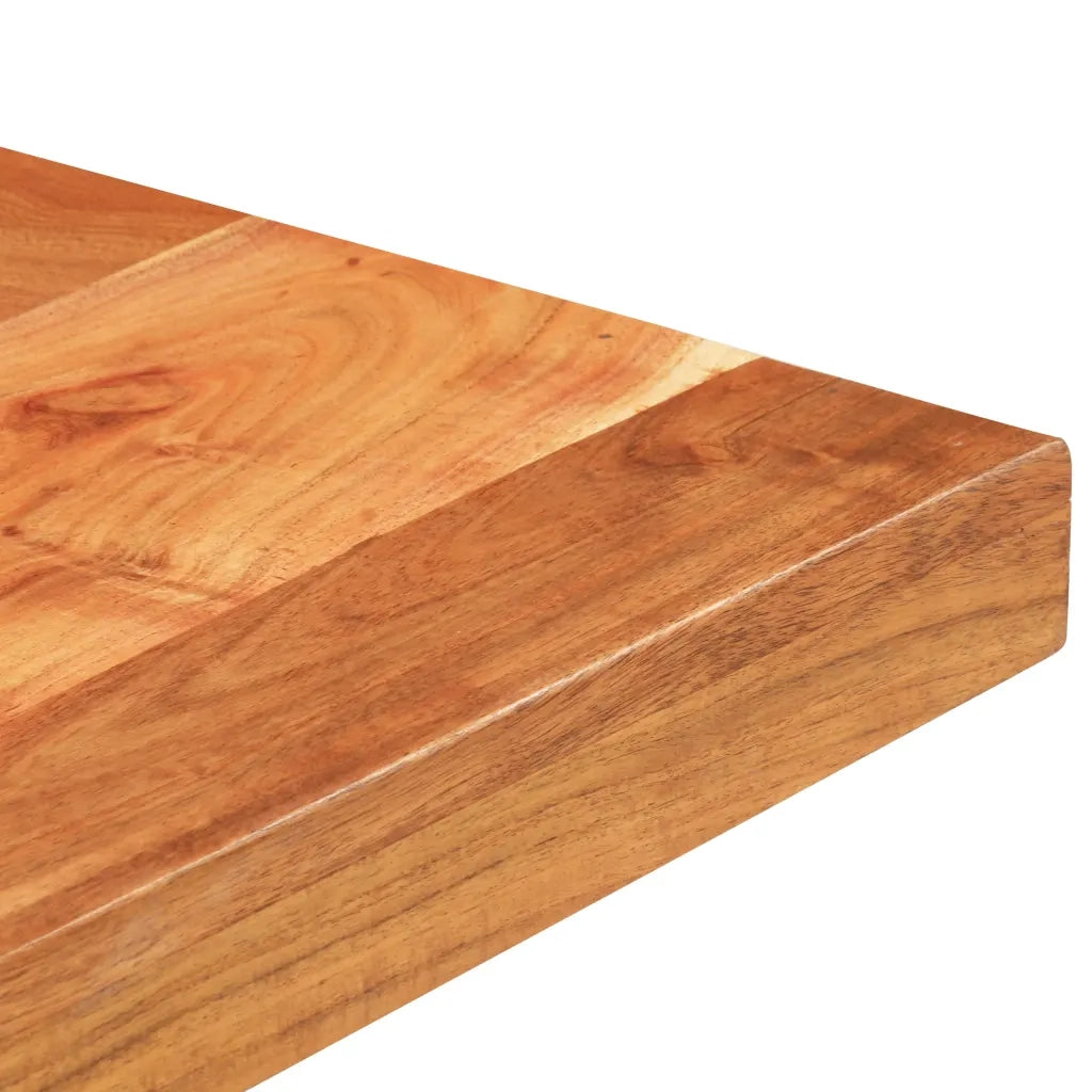 Tavolino da Bistrot Quadrato 60x60x75 cm in Massello di Acacia 320276