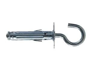 TASSELLO IN ACCIAIO CON OCCHIOLO APERTO SBS- - SBS 8/1 ø mm.8x40 - 50 pezzi FISCHER