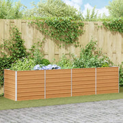 Letto rialzato da giardino Marrone Chiaro 320 x 80 x 77 cm 42017338