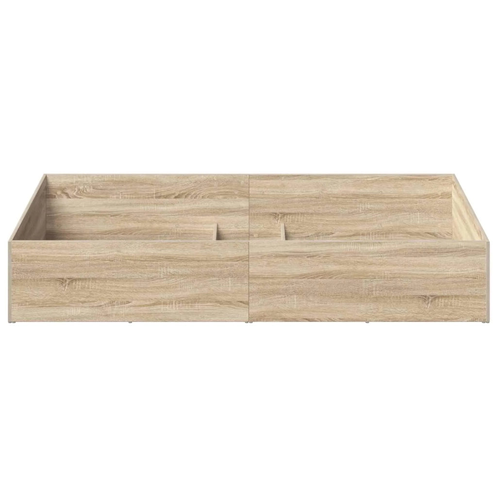 Giroletto per rete letto regolabile Rovere Sonoma 90 x 190 cm 8021841