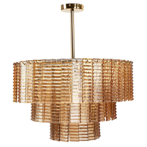 Lampadario A Sospensione Da Soffitto APP1677-8CP Marrone