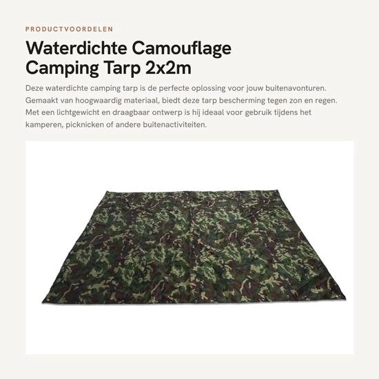 Tela acqua impermeabile per campeggio - dimensioni 2x2m - tela portatile 

Nota: se presente, rimuovere il codice prodotto e il numero di modello.