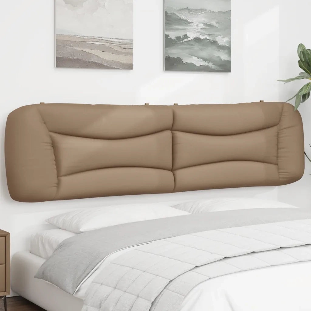 Cuscino Testiera Hvar Cappuccino 200 cm in Similpelle 374627