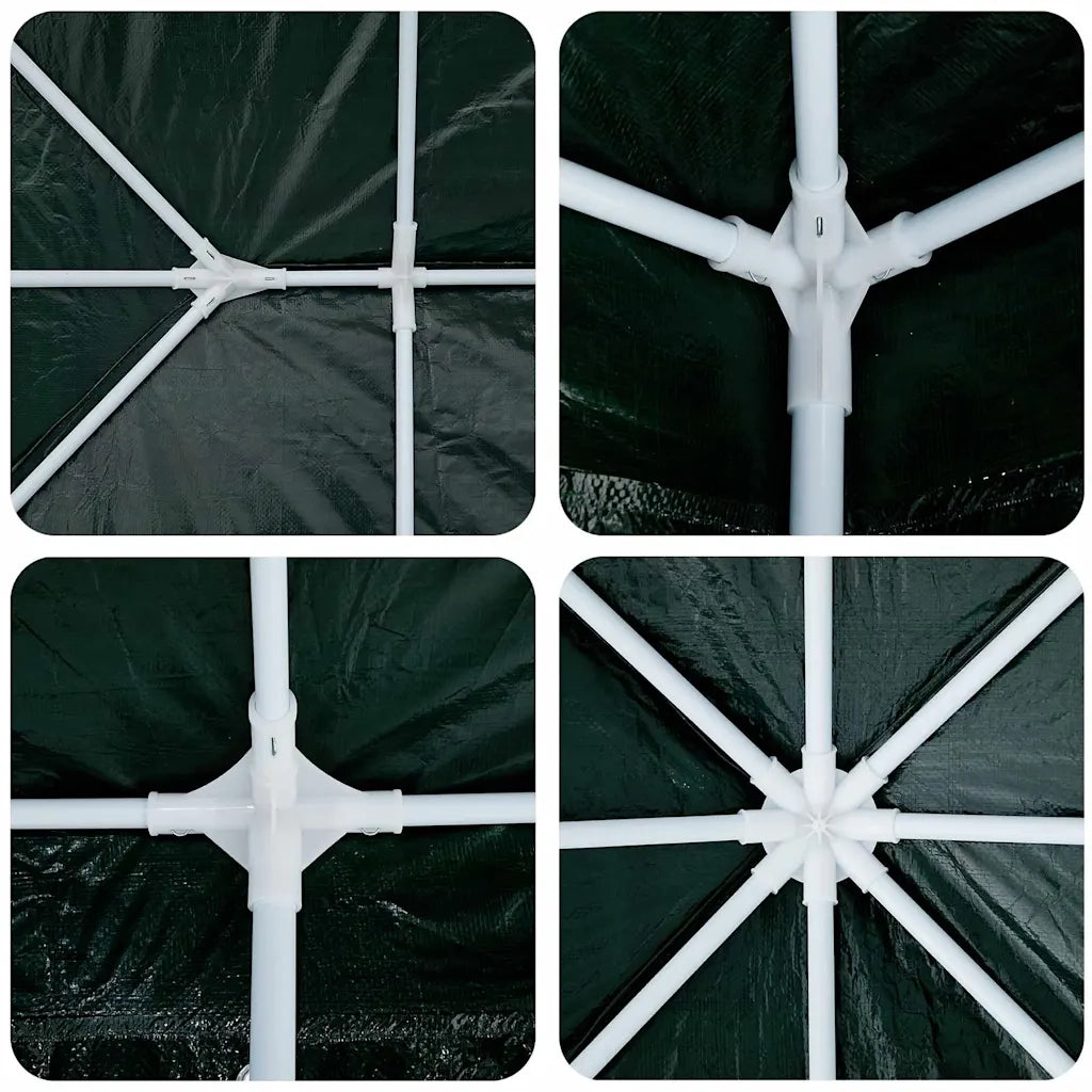 Tenda Party Verde 400 x 400 x 266 cm Polietilene 42003428