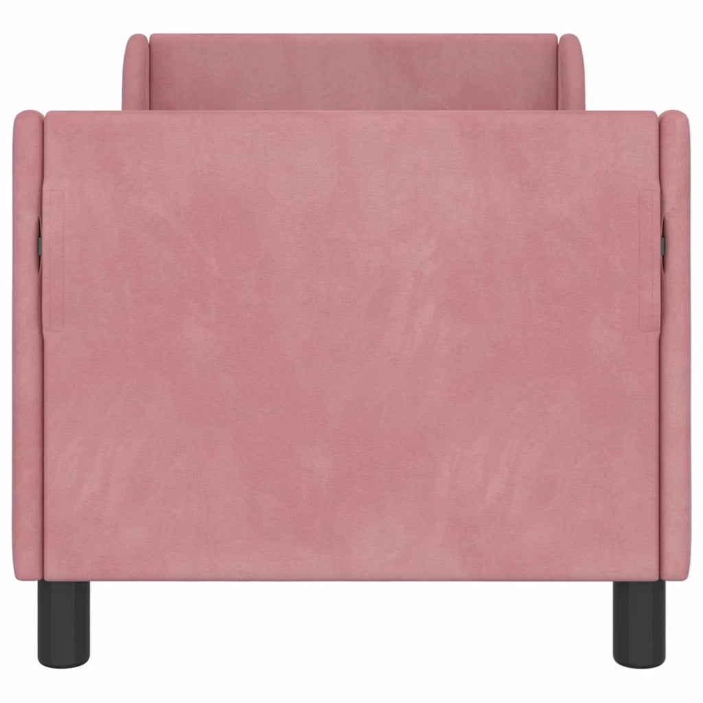 Struttura letto per bambini con testata-Giroletto per bambini Rosa 70 x 140 cm 471404