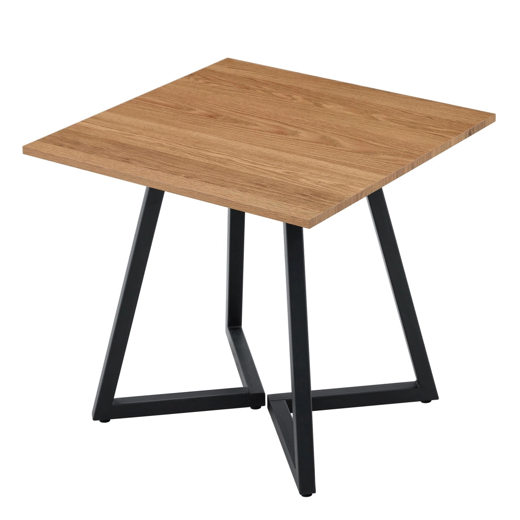 Tavolo da Pranzo Quadrato per 4 Persone ¨C Xylo ¨C 80x80 cm, Metallo, Moderno