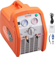 Macchina di recupero refrigerante con due cilindri Macchina di recupero refrigerante 1 HP Macchina di recupero refrigerante 220-240V 7,7 lbs/min Macchina di recupero refrigerante