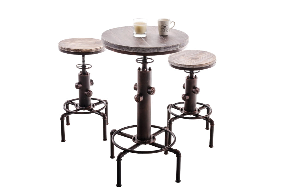 Tavolo alto Lumos Ш 50 cm bronzo