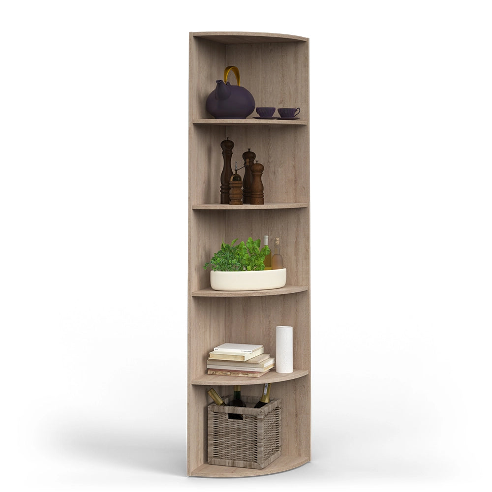 Vicco Libreria angolare da terra Sonoma 40 x 180 cm