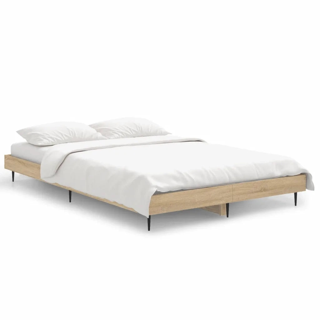 Giroletto senza Materasso Rovere Sonoma 120x190cm in Truciolato 832296