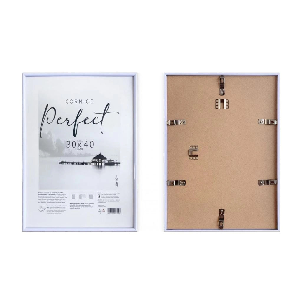 Cornice Portafoto da Parete Perfect White 60 x 80 cm