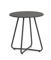Tavolino da Esterno Ø45x50h cm in Acciaio Jable Antracite