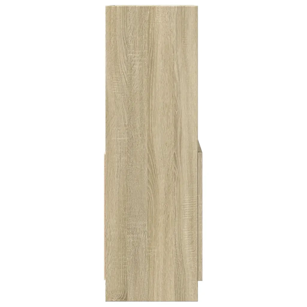 Credenza Rovere Sonoma 63x33x100 cm in Truciolato 855099
