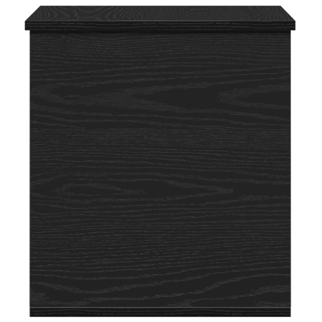 Scatola di Stoccaggio  in Rovere Nero 40x42x46 cm in Legno Ingegnerizzato