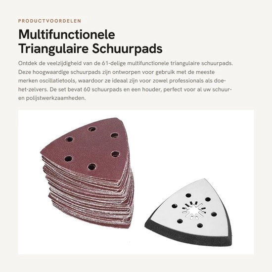 Set di schiume 61 pezzi - Set di schiume multifunzionale - Ossatura universale - Sbiancamento/Sfumatura