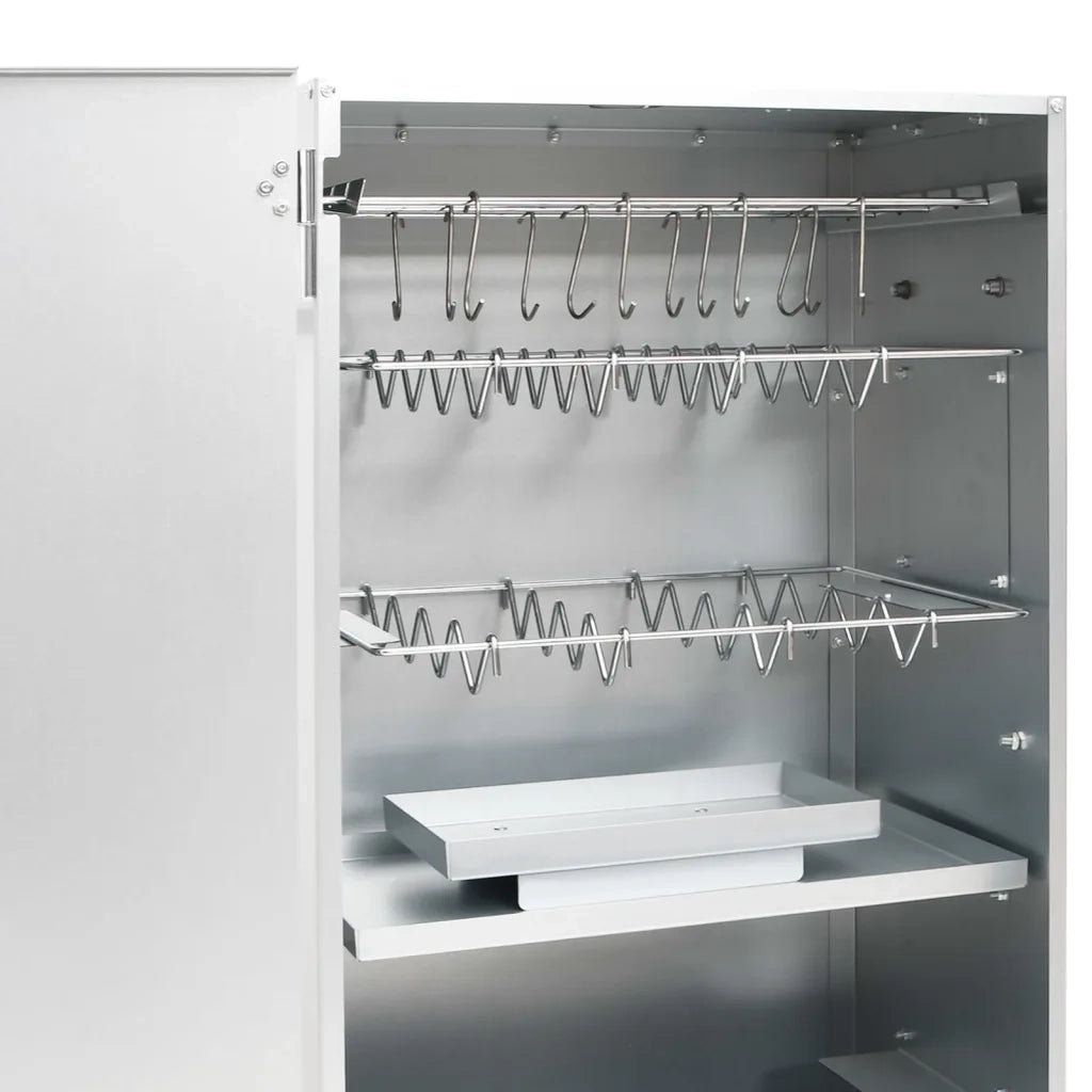 Forno Affumicatore BBQ Generatore Fumo Freddo Acciaio Zincato 3200773