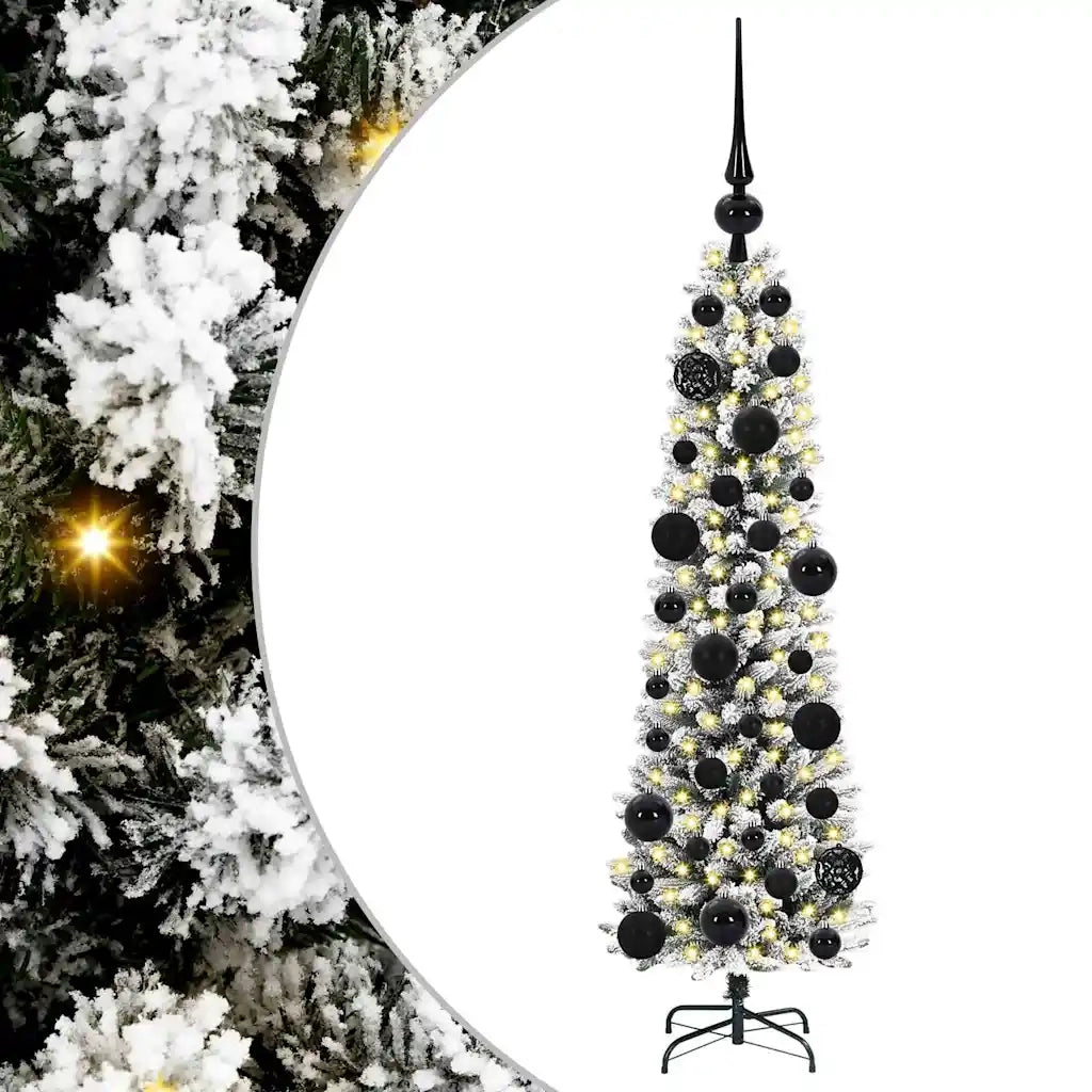 Albero di Natale artificiale con 150 LED Bianco 120 cm 3396082
