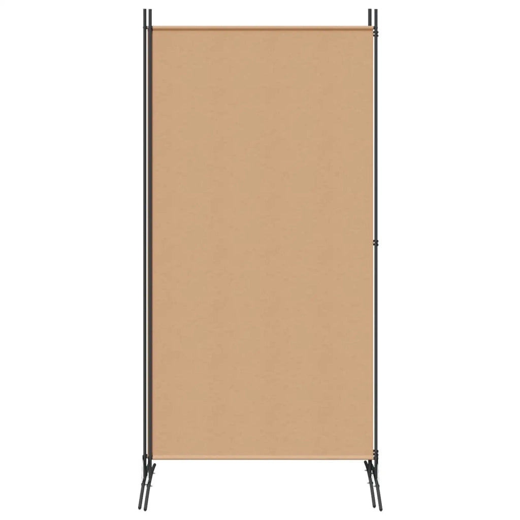Divider Stanza | Paravento | Divisorio Ambienti a 2 Pannelli Beige 175 x 180 cm Tessuto