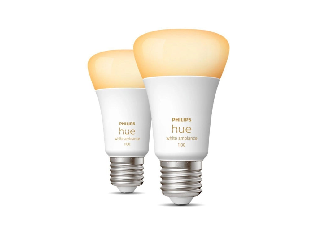 Philips Hue White ambiance 2 Lampadine Smart E27 75 W