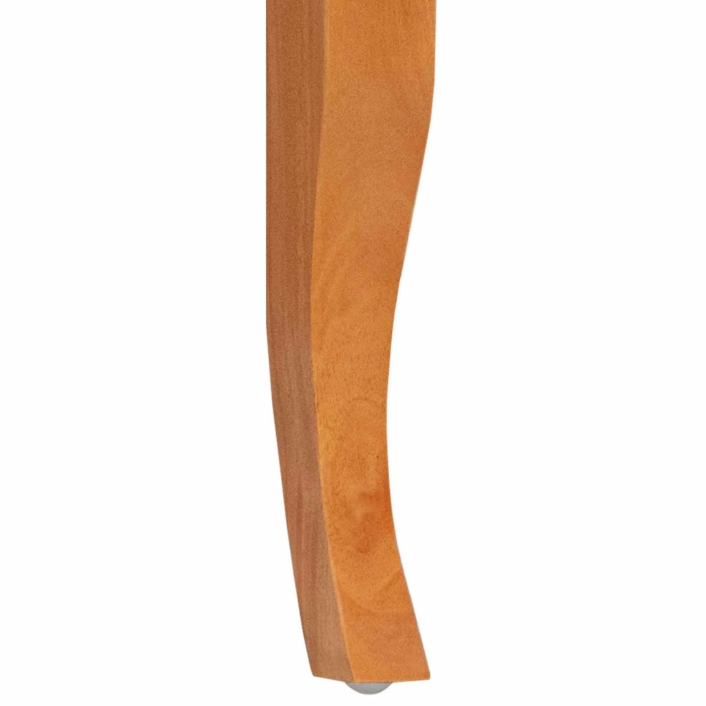 Tavolini Nesting 3 pcs Naturale Legno di Mogano Massello