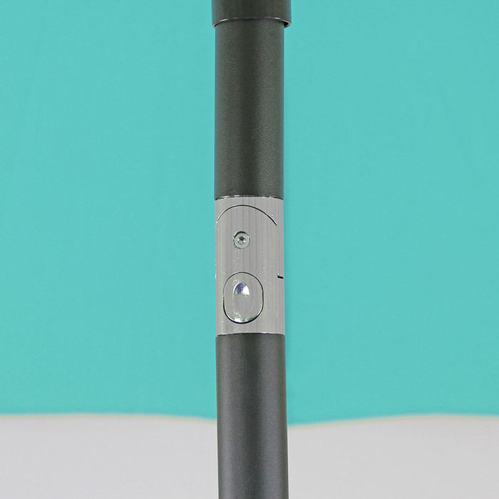 Ombrellone da Giardino Ø240xH236 cm Atlanta azzurro