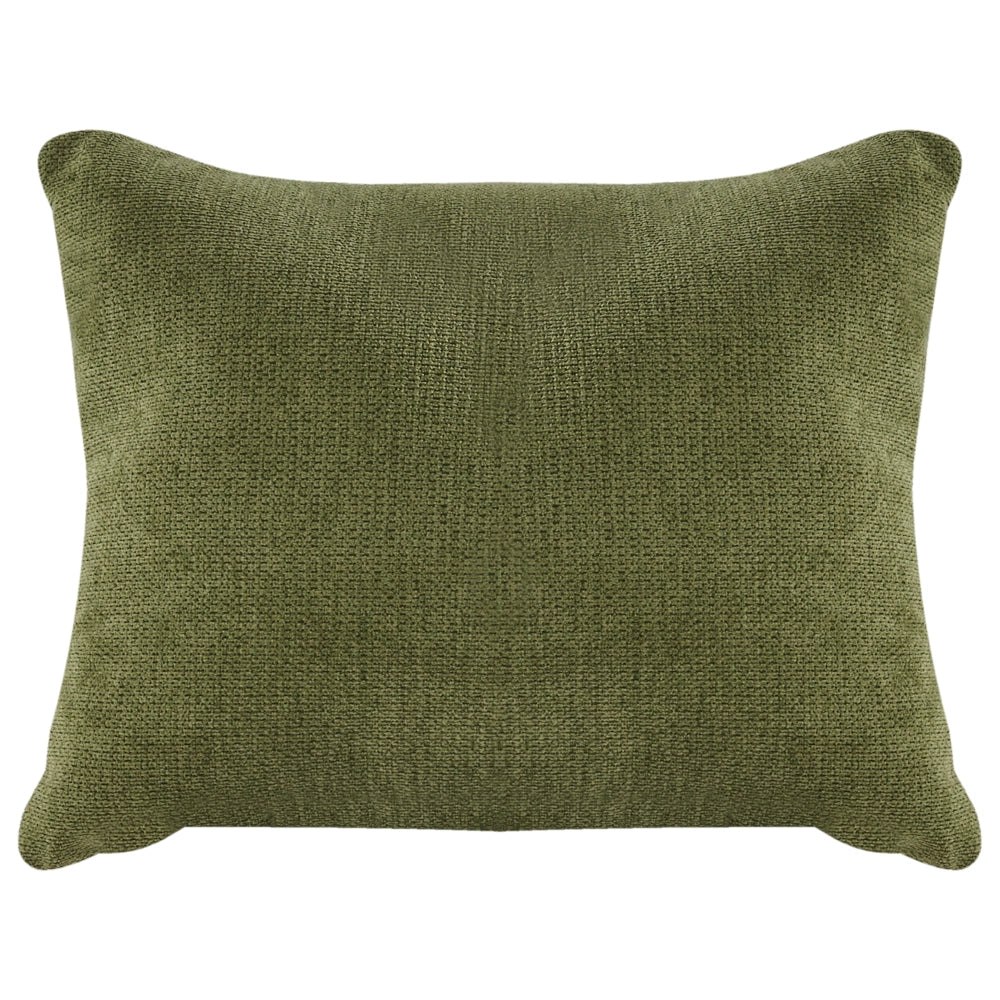 Poltrona Verde Poliestere Cuscino Girevole Sfoderabile Schienale Rotondo Stile Retro Glam Soggiorno