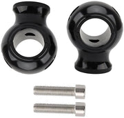 Altezza Sterzo CNC in Alluminio - Design Elevato - Manubrio Bar Riser - 32mm (1 1/4") - Nero - Posizione di Guida Comoda - Altezza Sterzo Riser