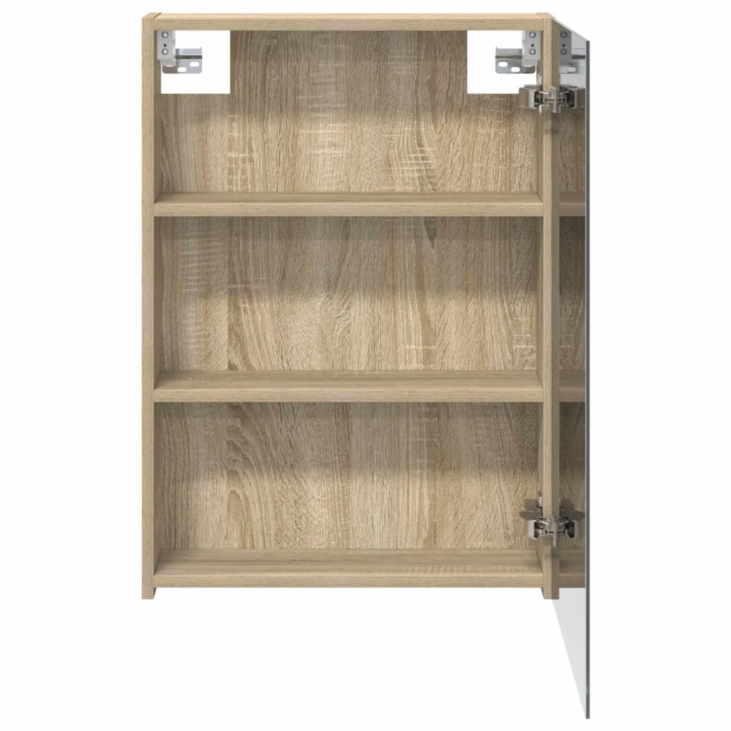Mobiletto per specchio da bagno Rovere Sonoma 50 x 14,5 x 70 cm